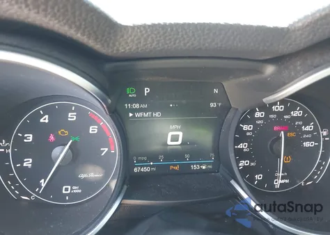 2018 Alfa Romeo Stelvio Ti Sport Awd из США, поврежденный, VIN ZASFAKNN5J7B68871